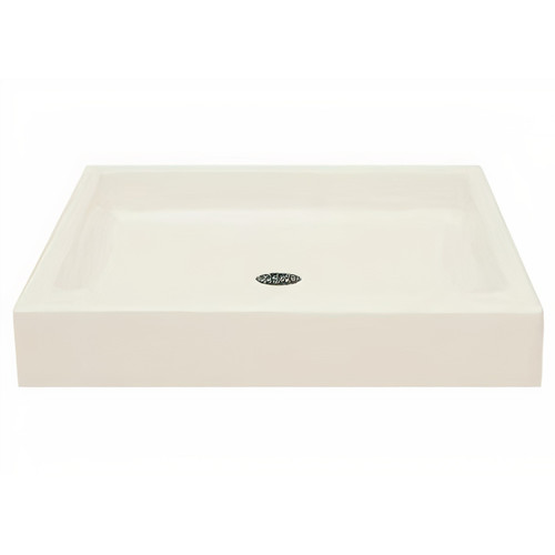 Better Bath 32" x 32" x 4.75" Heavy Gauge ABS Plastic Mobile Home Shower Pan - Almond