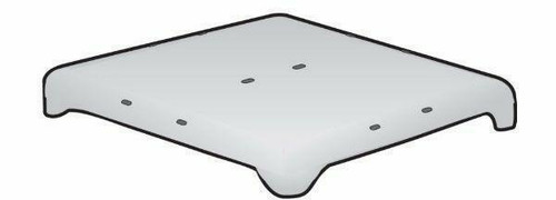 Tie Down Engineering Steel Ground Pad for Xi2 Ground System - without holes 
