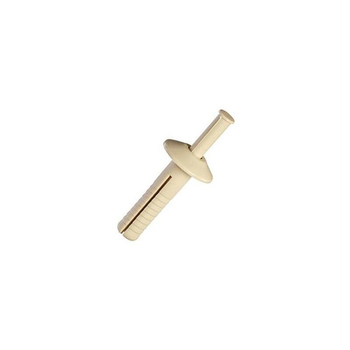 Plastic Wall Surround Rivet - Almond