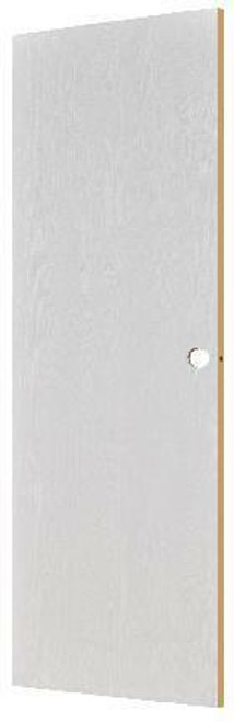 Stylecrest 28 x 80 Wood Grain Embossed Interior Slab Door - White