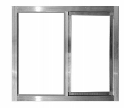 30.75" x 27.5" Sliding Aluminum Mobile Home Exterior Window - Mill Finish