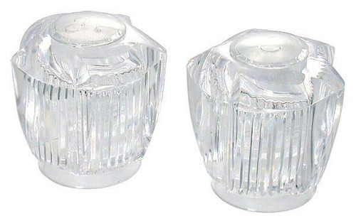 Phoenix Faucets Large Clear Acrylic Replacement Faucet Handle Set (Pack of 2) 