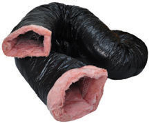 R4.2 Insulated Flexible Duct - 12" Diameter - 25'