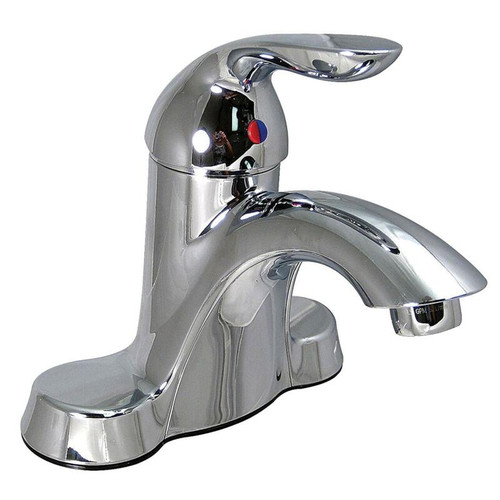 Single Lever Bathroom Sink Faucet - 4" Center - Hybrid Underbody