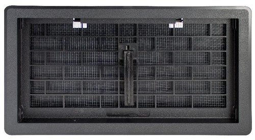 Stylecrest Manual Foundation Vent - 16" x 8" - Black 