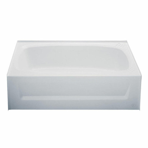 Better Bath 54" x 27" Heavy Gauge ABS Plastic Mobile Home Standard Bathtub - White