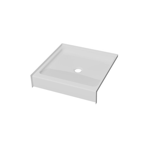 Watershed 32" x 32" x 6" Fiberglass Mobile Home Shower Pan -  White