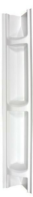 Better Bath Corner Caddy for Shower or Bath Surrounds - Single - White - White 