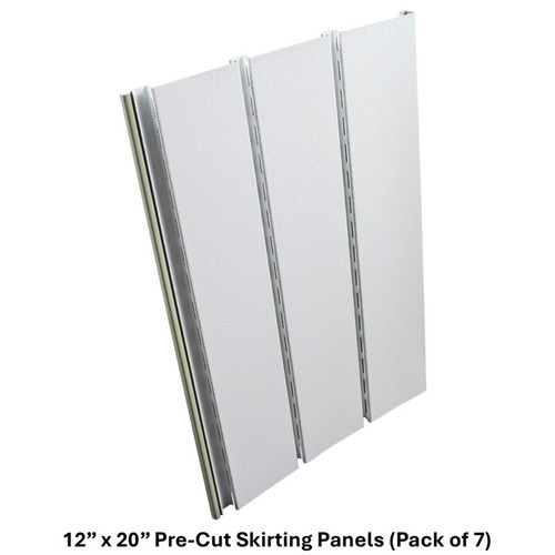 Pre-Cut Valor Vinyl Skirting - Hidden Vent Panel
