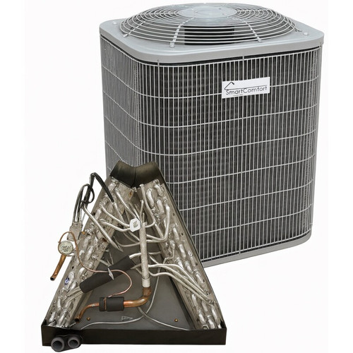 Carrier 14.3 SEER2 Split-System Sweat Fit Heat Pump with Matched Tube-In-Fin Indoor Coil - 3.5 Ton - R-410A - Product Discontinued (Available while Supplies Last)