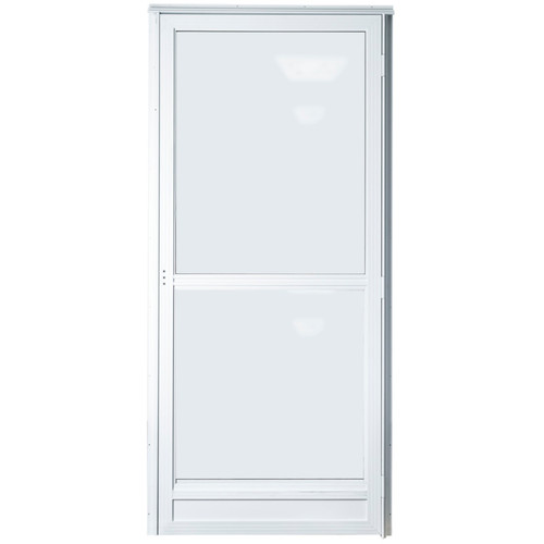 34" x 82" Self-Storing Storm Door