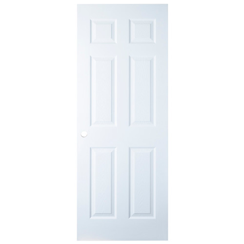 30" x 80" Interior Door - 6-Panel - White