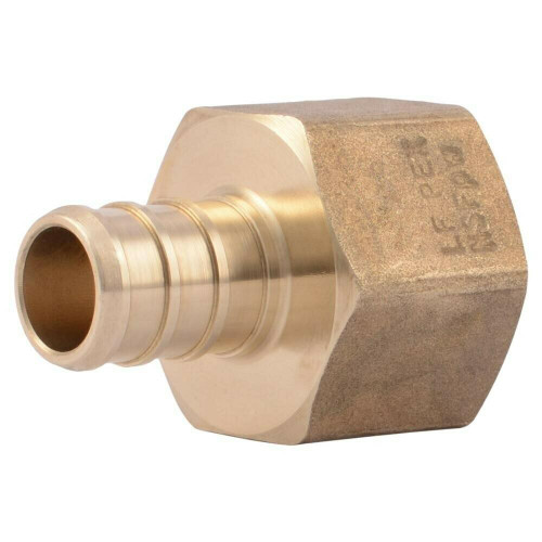 Crown Industries Brass PEX Barb to FPT Adapter