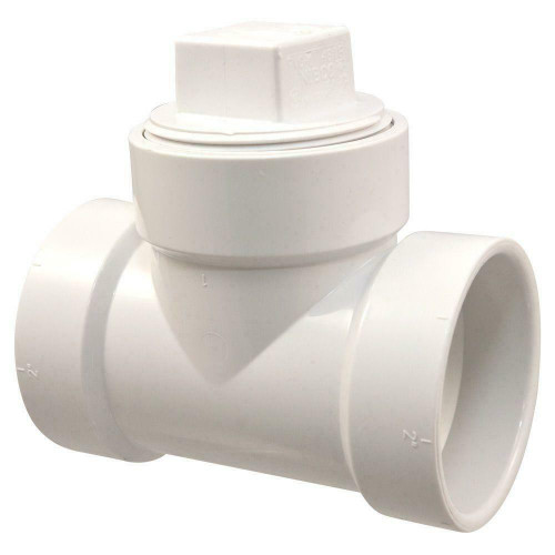 Lesso 3" PVC DWV 45 Degree Hub x Hub Wye