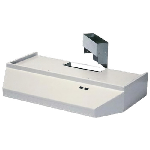 30" Range Hood with Horizontal or Vertical Exhaust - White