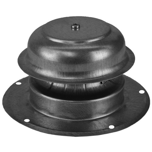 Plumbing Roof Vent Vent Cap - Galvanized Steel - 2-3/8"