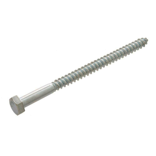 1/4" x 3" Hex Zinc Plated Lag Screw