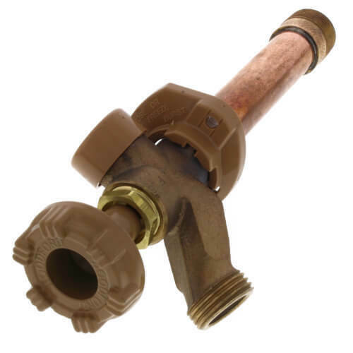 Model 17 10" Anti-Siphon Wall Faucet - 1/2" FPT x 3/4" MPT