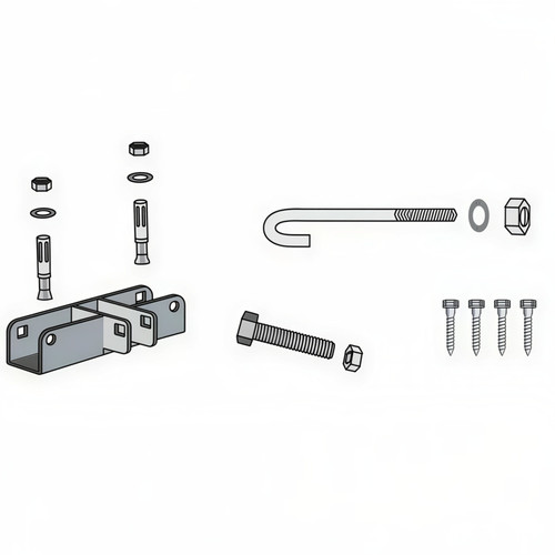 Concrete Dry Set Hardware