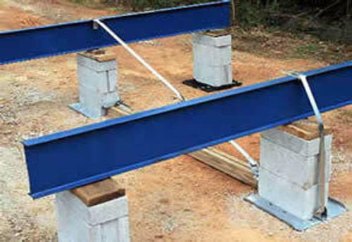 Tie Down Engineering Longitudinal Stabilization Hardware Kit for Concrete