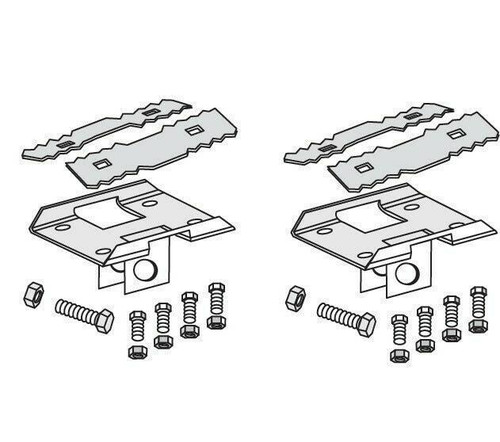 Tie Down Engineering Xi2 Concrete System Longitudinal Hardware Kit for 2 Struts 
