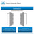 30" x 72" Blank Mobile Home Outswing Door