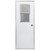 Dexter 34" x 80" Mobile Home Outswing Door with Vertical Sliding Window 