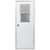 Dexter 34" x 80" Mobile Home Outswing Door with Vertical Sliding Window 