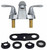 Phoenix Faucets Premium 2-Handle Lavatory Faucet with Lever Handles and Brass Stems - Chrome 