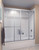 Contractors Wardrobe Bi-Pass Sliding Shower Door - 54 x 68