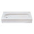 Better Bath 54" x 28" Heavy Gauge ABS Plastic Mobile Home Shower Pan - White