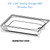 Better Bath 54" x 28" Heavy Gauge ABS Plastic Mobile Home Shower Pan - White