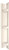 Better Bath Corner Caddy for Shower or Bath Surrounds - Single - Almond 