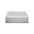 Better Bath 54" x 40" Heavy Gauge ABS Plastic Mobile Home Designer Garden Tub (No Step) - White