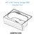 Better Bath 54" x 40" Heavy Gauge ABS Plastic Mobile Home Designer Garden Tub (No Step) - White