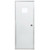 Dexter 30 x 76 Right-Hand Mobile Home Outswing Door with 10 x 10 Square Window - Clear Glass