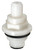 Phoenix Faucets 2-Knob Tub Diverter Faucet with Shower Head - Plastic Stems - 8" - Chrome 