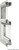 Alpine Windows 14.75" x 40" Single-Hung Dual-Pane Mobile Home Vinyl Window - White 