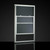 46.75" x 39.75" Single-Hung Dual-Pane Mobile Home Vinyl Window - White