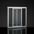 Alpine Windows 24.75" x 27.5" Horizontal Sliding Dual-Pane Mobile Home Vinyl Window - White 