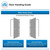 23" x 60" Solid-Panel Water Heater Access Door