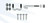 Tie Down Engineering Double I-Beam Ground Hardware Kit for Xi2 Ground Systems 