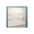 Lyons Elite 54" x 27" x 59" Fiberglass Mobile Home Bathtub Wall Surround - 3 Piece - Almond