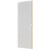 24" x 80" Wood Grain Embossed Interior Slab Door - White