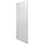 28" x 80" Wood Grain Embossed Interior 6-Panel Door - White