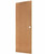 Stylecrest 30 x 80 Embossed Wood Grain Interior Slab Door - Imperial Oak
