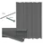 16' x 80' Mobile Home Skirting Kit - Premium Plus Vented Skirting