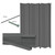 Premium Plus 28' x 70' Mobile Home Skirting Kit - Premium Plus Solid Skirting 