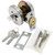 Stainless Steel Single Cylinder Deadbolt Set - 5/8" Latch
