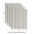 Stylecrest Pre-Cut Eagle Deluxe Vented Vinyl Skirting Panel - 35" Pieces - Pack of 4 